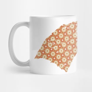 Bear Silhouette with Pattern Mug